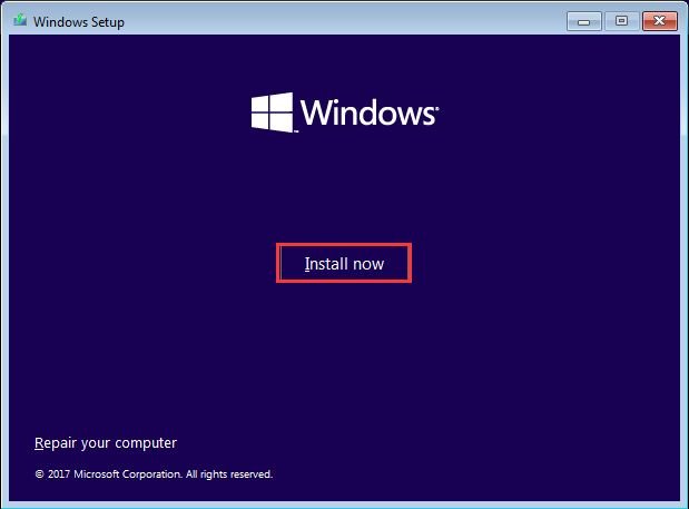 Installation Windows