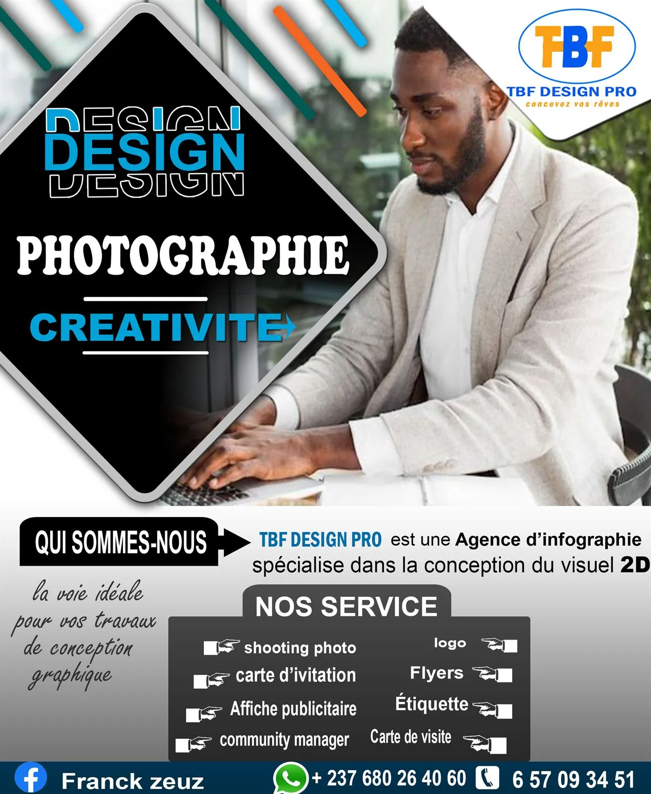 Exemple de visuel créé lors d'une formation design
